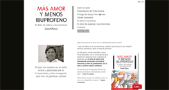 Desktop Screenshot of masamorymenosibuprofeno.com